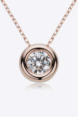 Plausible 1 Carat Moissanite Necklace Womens - MXSTUDIO.COM