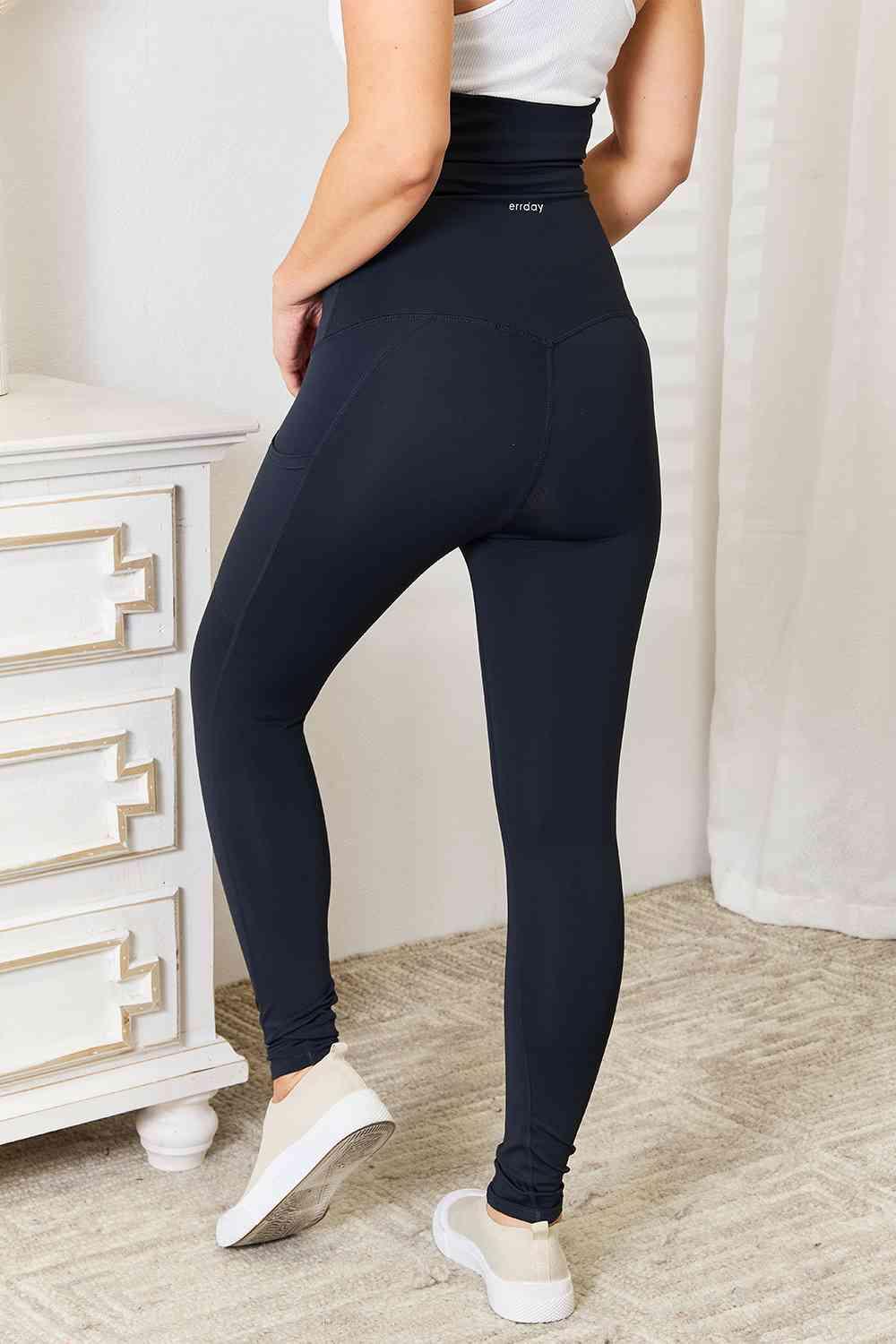 Plus Size High Rise Corset Waist Trainer Leggings - MXSTUDIO.COM