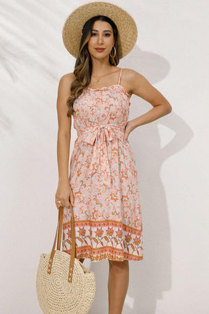 Positive Thoughts Midi Bohemian Sleeveless Dress - MXSTUDIO.COM