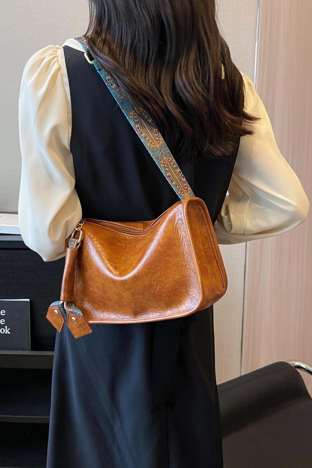 Practical PU Leather Small Shoulder Bag - MXSTUDIO.COM