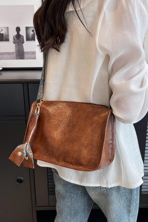 Practical PU Leather Small Shoulder Bag - MXSTUDIO.COM