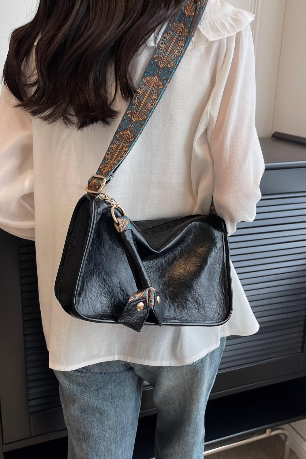 Practical PU Leather Small Shoulder Bag - MXSTUDIO.COM