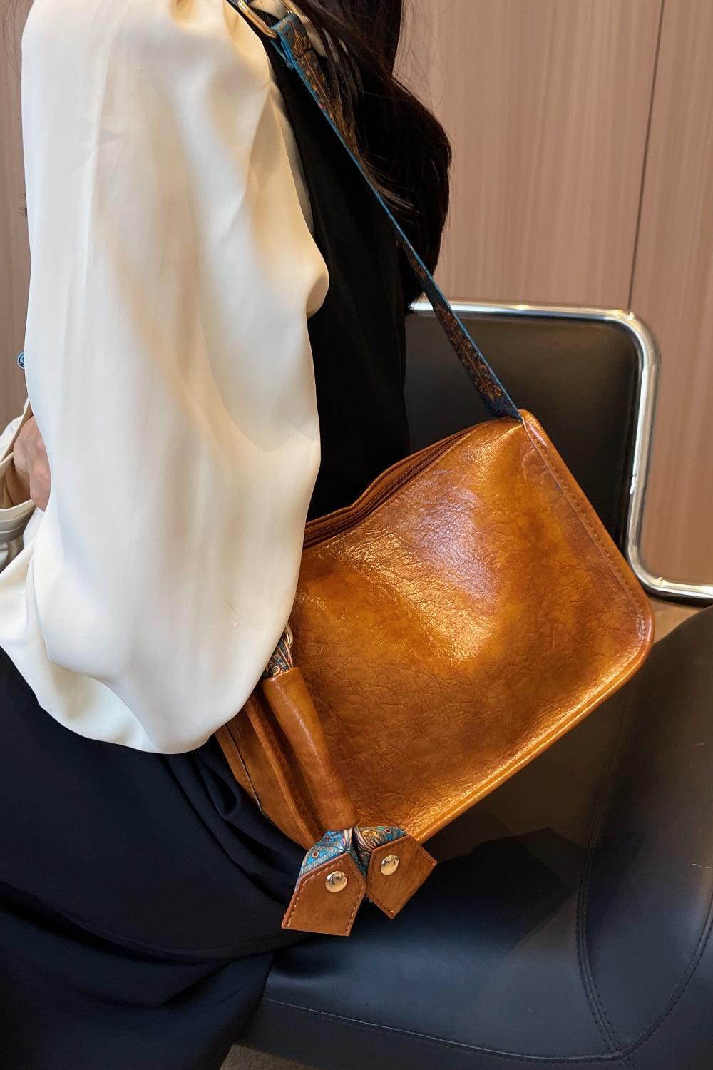 Practical PU Leather Small Shoulder Bag - MXSTUDIO.COM