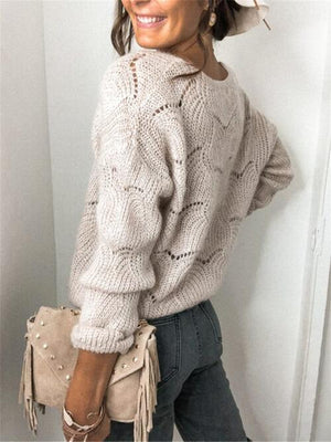 Praiseworthy Buttoned Knitted V Neck Cardigan-MXSTUDIO.COM