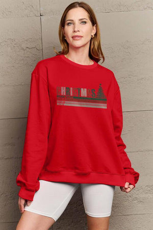 Precious Moments Plus Size Christmas Sweatshirt-MXSTUDIO.COM