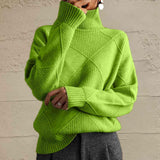 Prime Comfort Turtleneck Knit Sweater-MXSTUDIO.COM