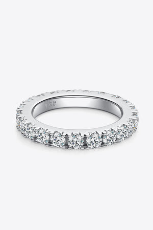 Promising Glamor 2.3 Carat Moissanite Eternity Ring - MXSTUDIO.COM