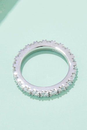 Promising Glamor 2.3 Carat Moissanite Eternity Ring - MXSTUDIO.COM