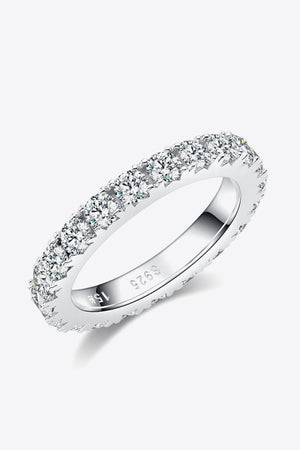 Promising Glamor 2.3 Carat Moissanite Eternity Ring - MXSTUDIO.COM