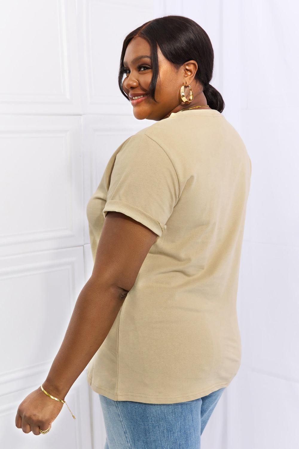 Proud Plus Size Cotton Mama Graphic Tee - MXSTUDIO.COM