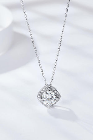 Radiancy 1 Carat Moissanite Necklace Womens - MXSTUDIO.COM