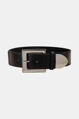 Refined Zinc Alloy Buckle Women Leather Belt - MXSTUDIO.COM