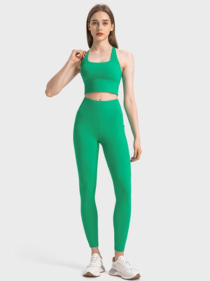 Run In Style Slim Fit Active Spandex Leggings - MXSTUDIO.COM