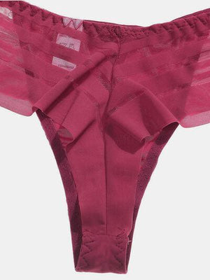 a close up of a pink underwear on a white background