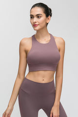 Shape Halter Keyhole Sports Bra - MXSTUDIO.COM