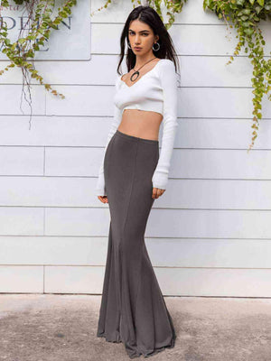 Siren Look Stretch High Waisted Mermaid Skirt - MXSTUDIO.COM