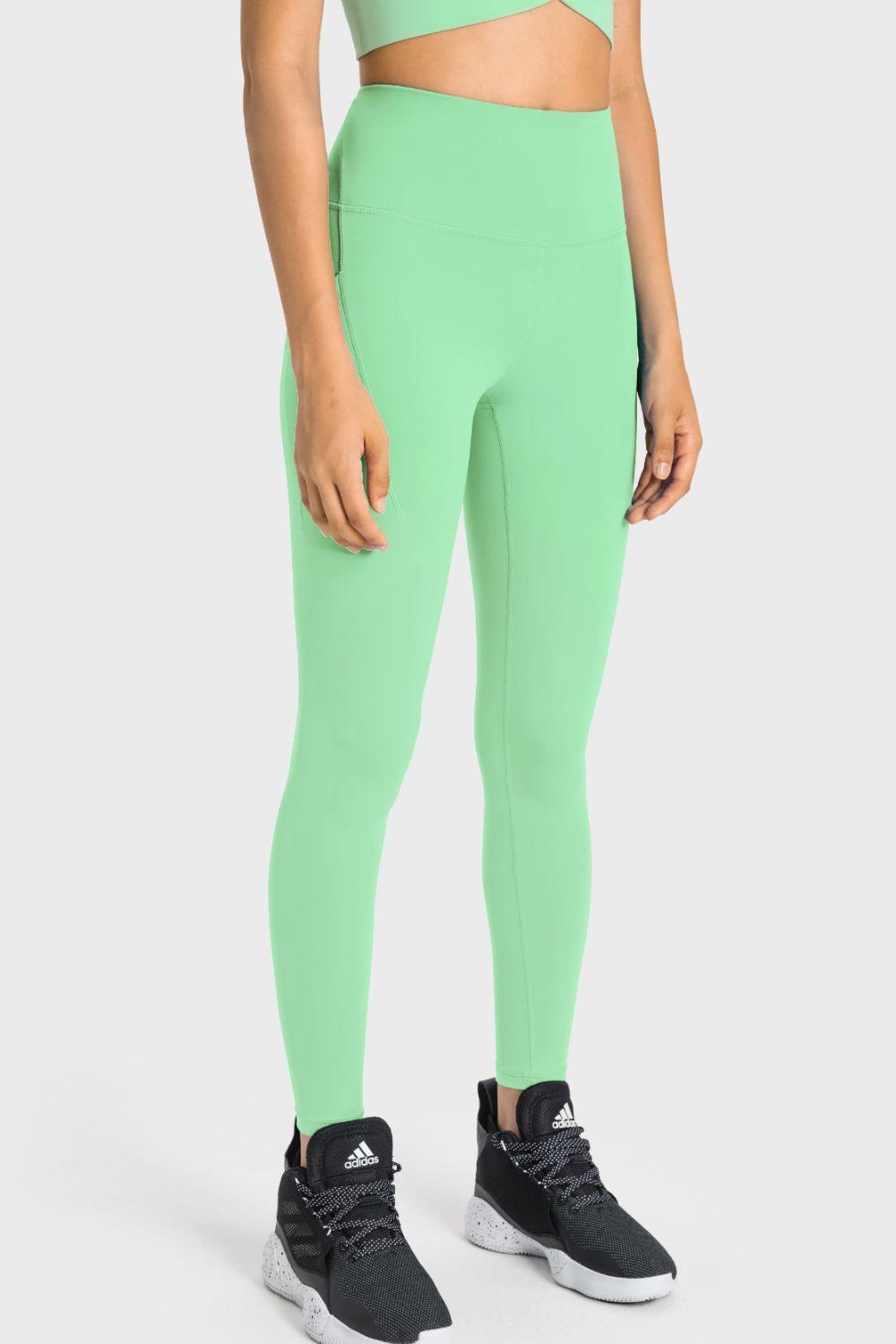 Sleek And Stretchy High-Waisted Yoga Leggings - MXSTUDIO.COM