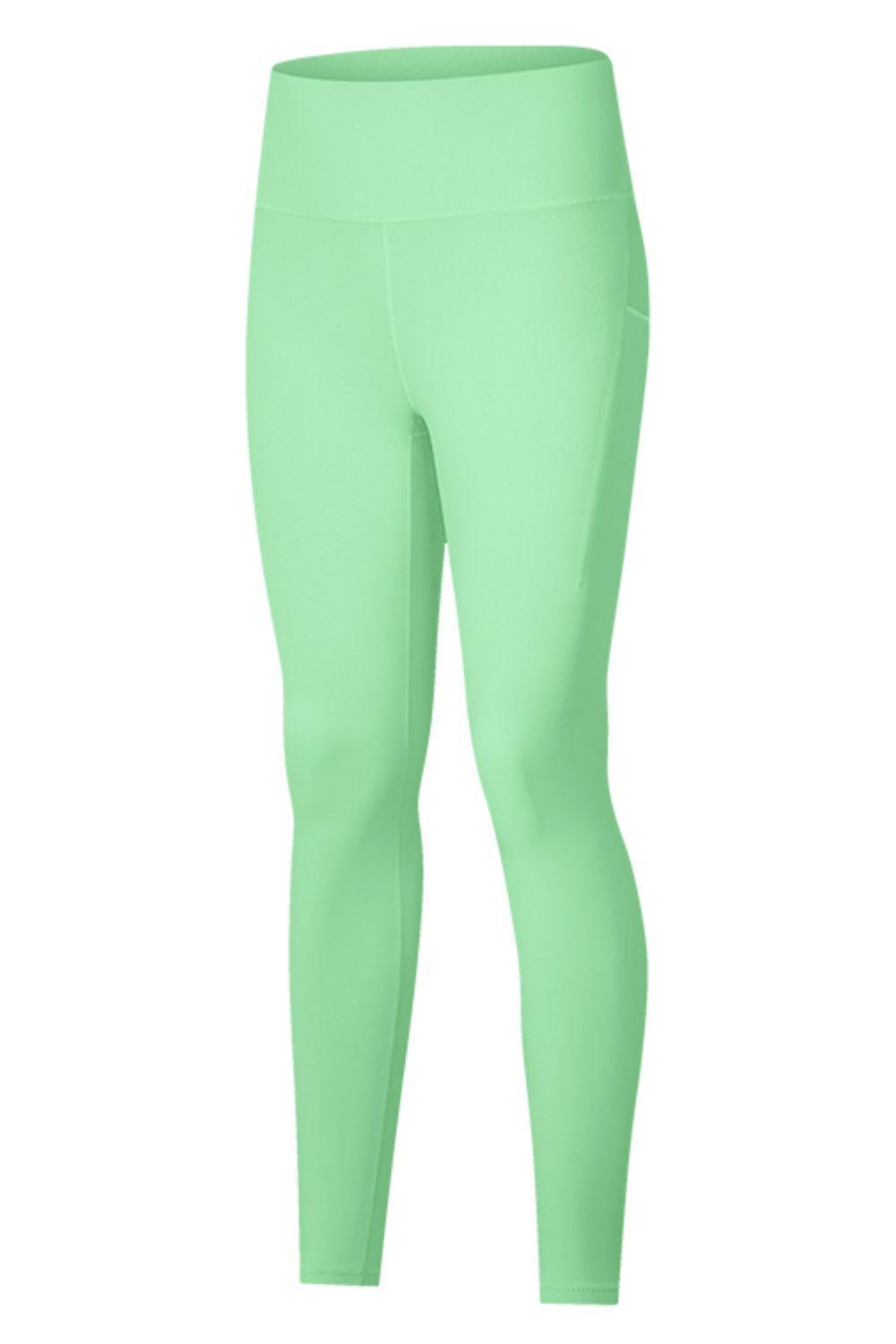 Sleek And Stretchy High-Waisted Yoga Leggings - MXSTUDIO.COM