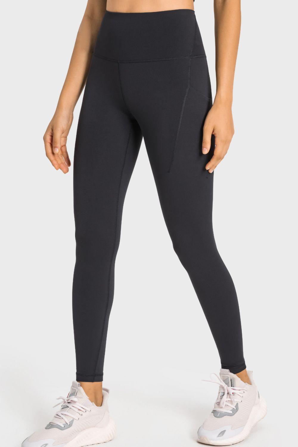 Sleek And Stretchy High-Waisted Yoga Leggings - MXSTUDIO.COM