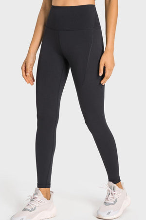 Sleek And Stretchy High-Waisted Yoga Leggings - MXSTUDIO.COM