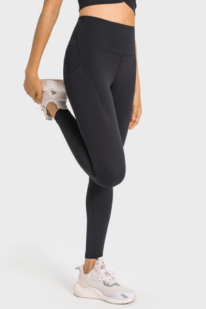 Sleek And Stretchy High-Waisted Yoga Leggings - MXSTUDIO.COM