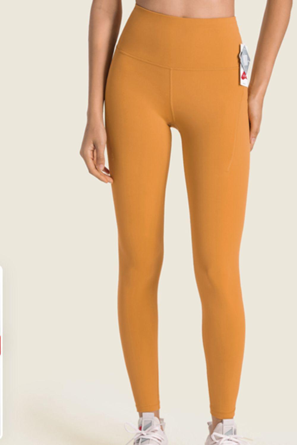 Sleek And Stretchy High-Waisted Yoga Leggings - MXSTUDIO.COM