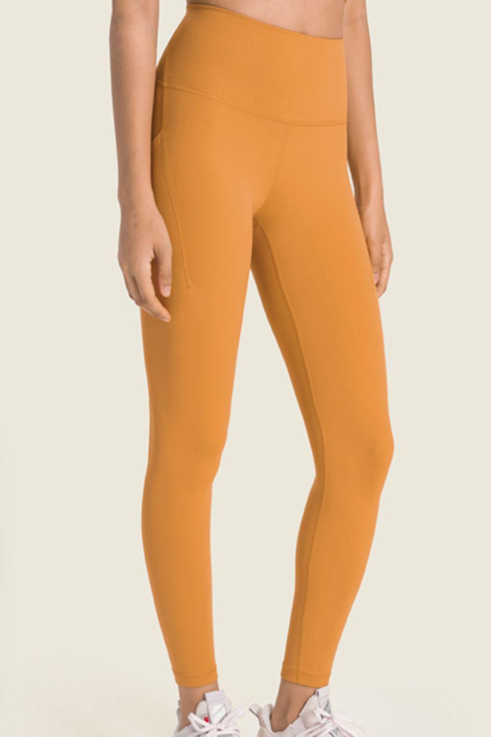 Sleek And Stretchy High-Waisted Yoga Leggings - MXSTUDIO.COM