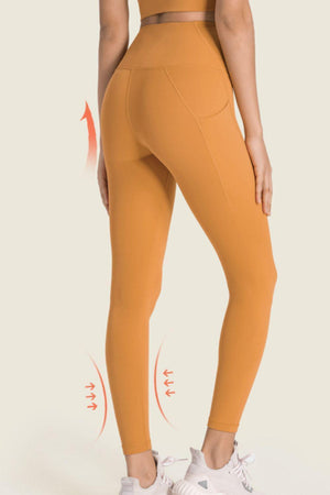 Sleek And Stretchy High-Waisted Yoga Leggings - MXSTUDIO.COM