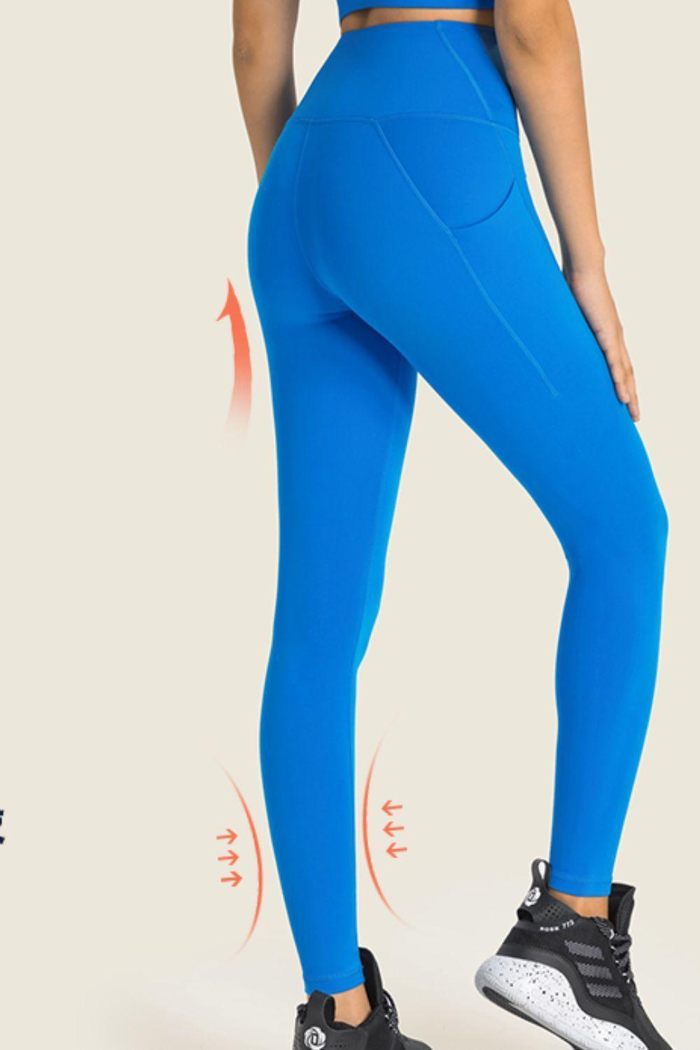 Sleek And Stretchy High-Waisted Yoga Leggings - MXSTUDIO.COM