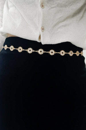 Sparkling Women's Rhinestone Chain belt - MXSTUDIO.COM