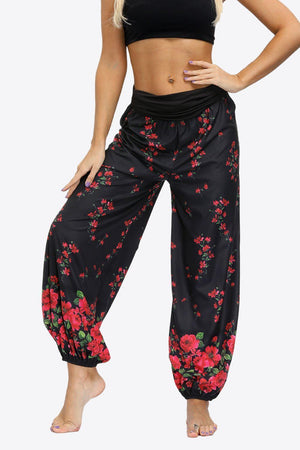 Special Oversized Printed Jogger Pants - MXSTUDIO.COM