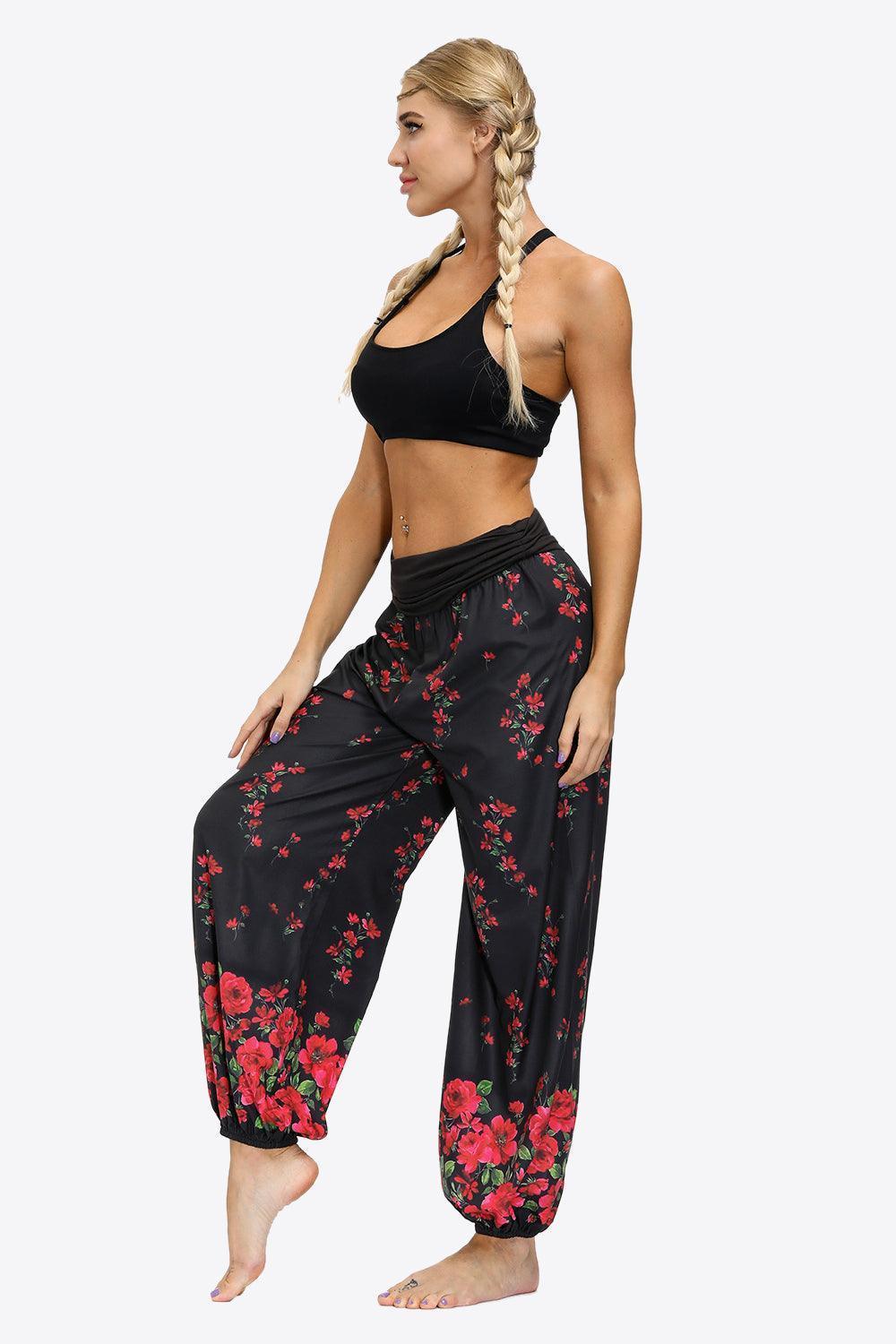 Special Oversized Printed Jogger Pants - MXSTUDIO.COM