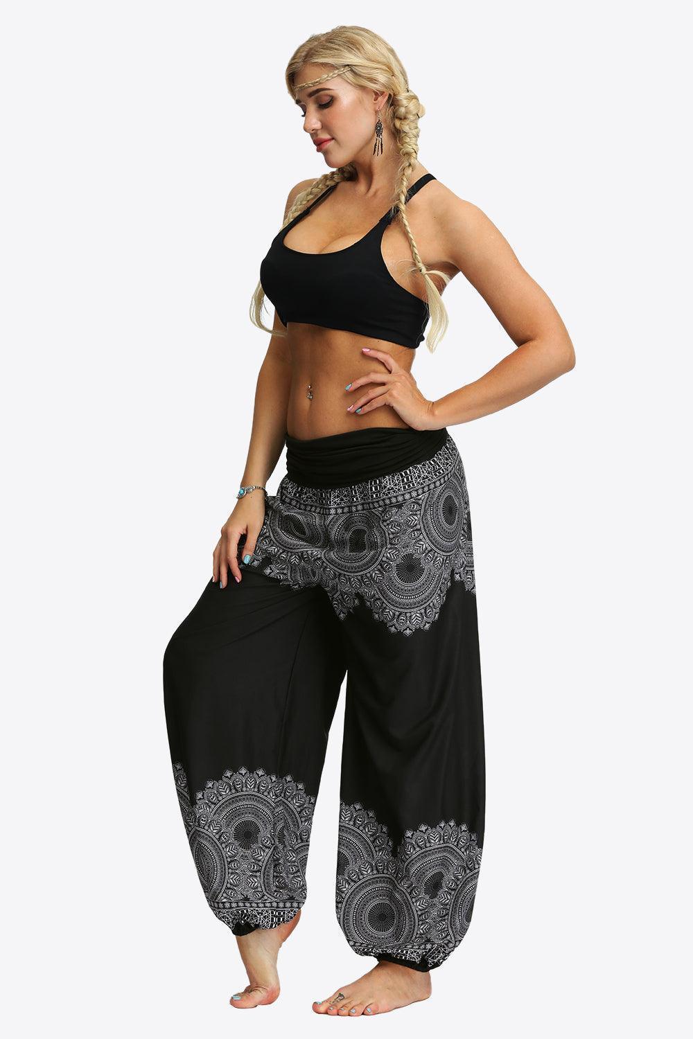 Special Oversized Printed Jogger Pants - MXSTUDIO.COM