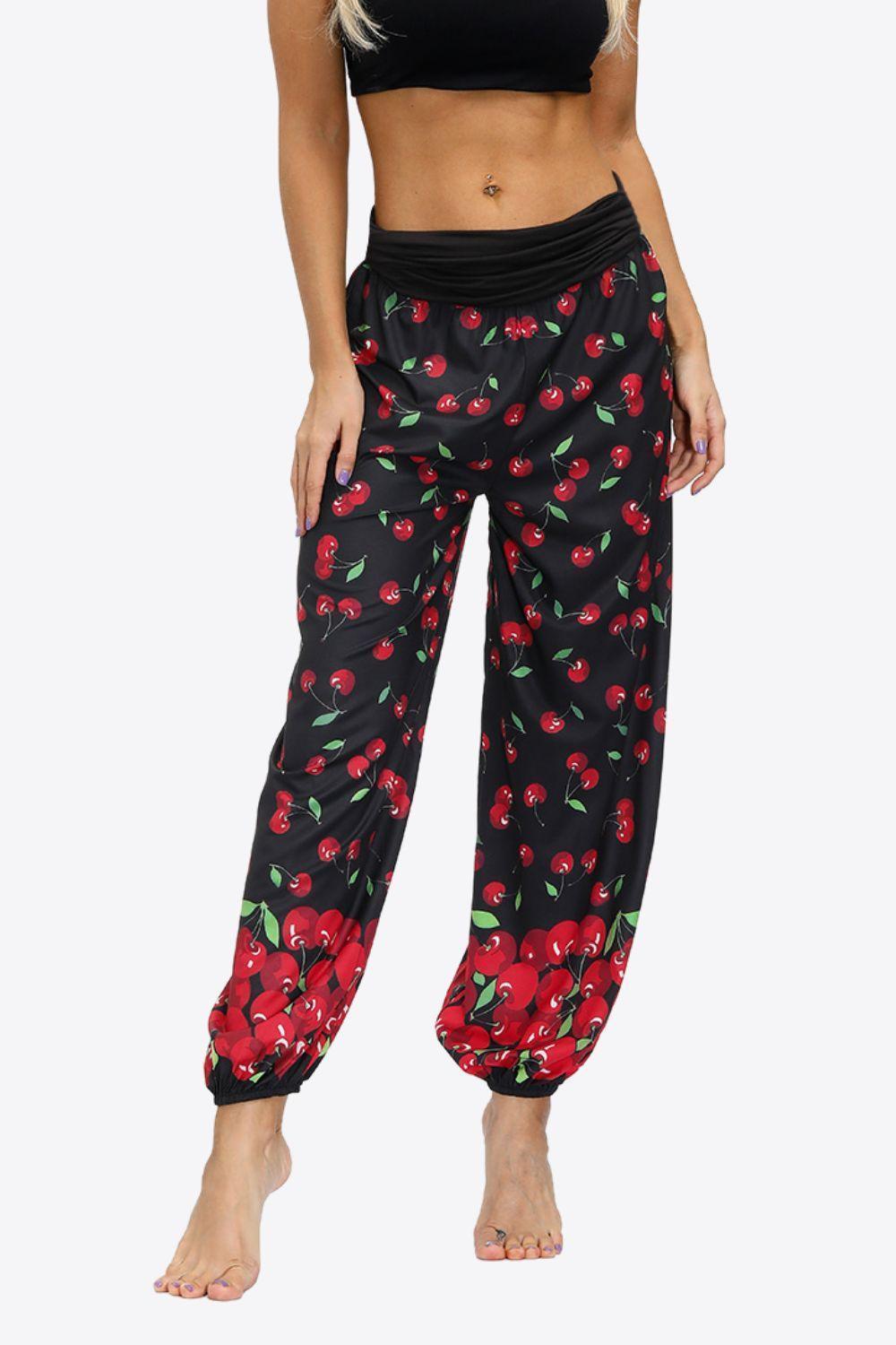 Special Oversized Printed Jogger Pants - MXSTUDIO.COM