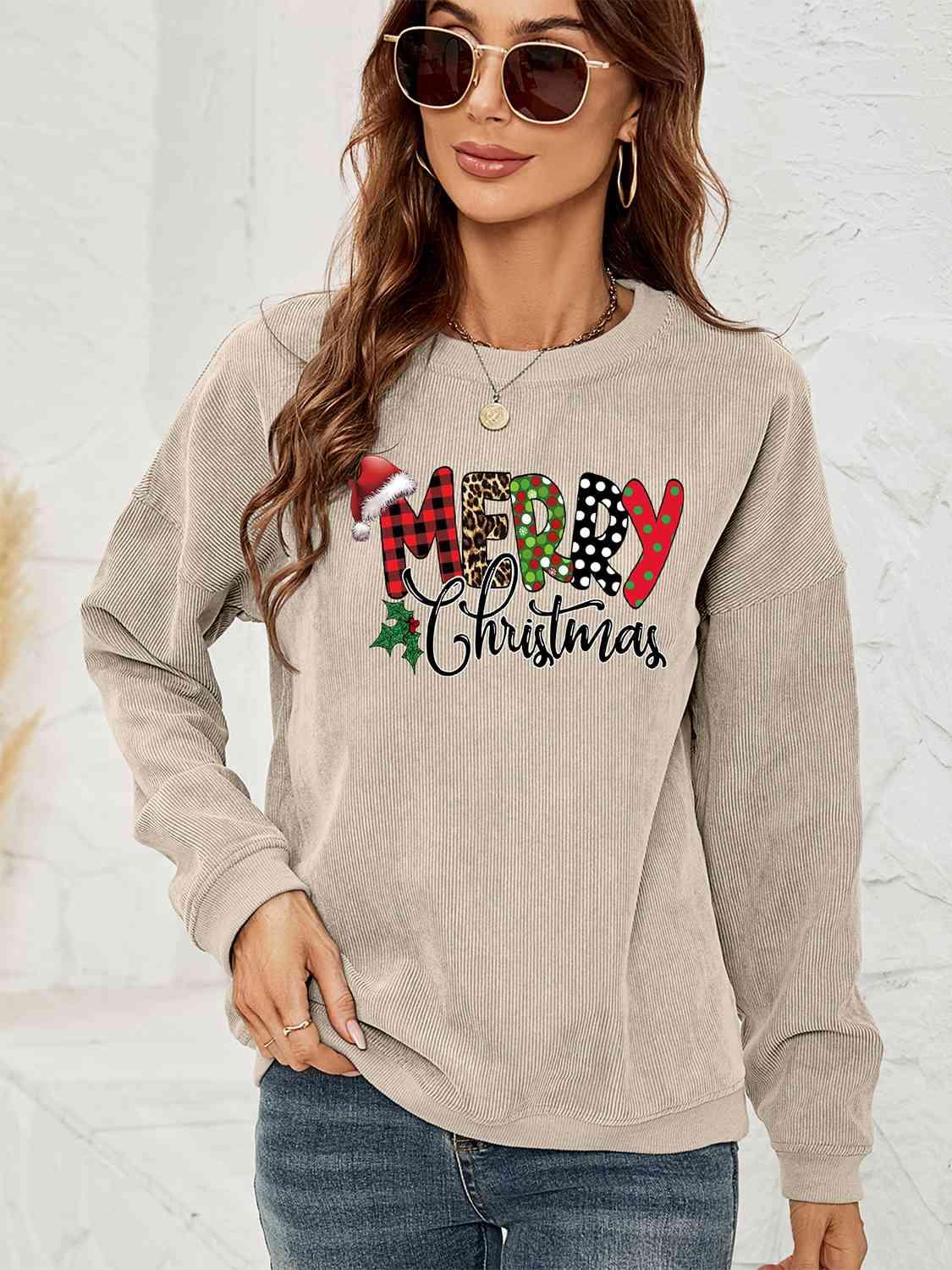 Spread Compassion Merry Christmas Sweatshirt-MXSTUDIO.COM