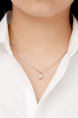 Spread Sparkle 1 Carat Moissanite Necklace Womens - MXSTUDIO.COM