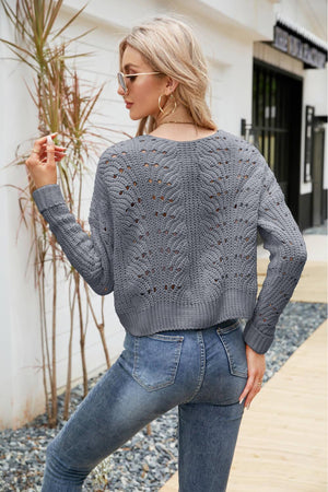 Sprightly Cropped Cardigan - MXSTUDIO.COM