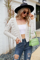 Sprightly Cropped Cardigan - MXSTUDIO.COM