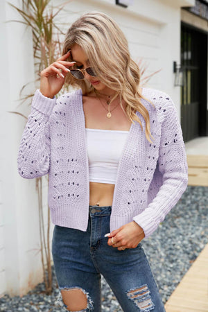 Sprightly Cropped Cardigan - MXSTUDIO.COM