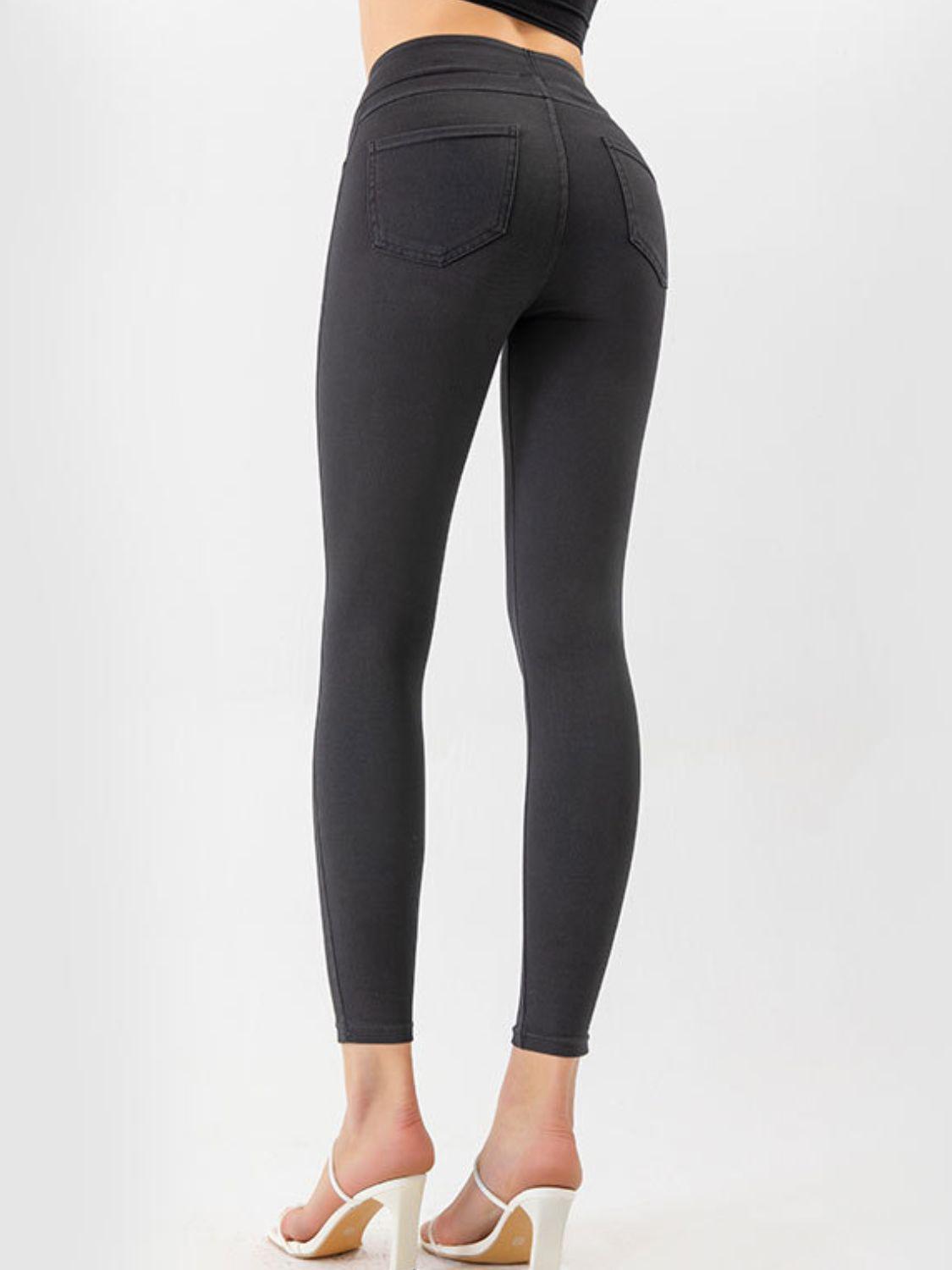 Stand Firm High Rise Skinny Crop Jeans - MXSTUDIO.COM