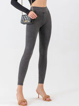 Stand Firm High Rise Skinny Crop Jeans - MXSTUDIO.COM