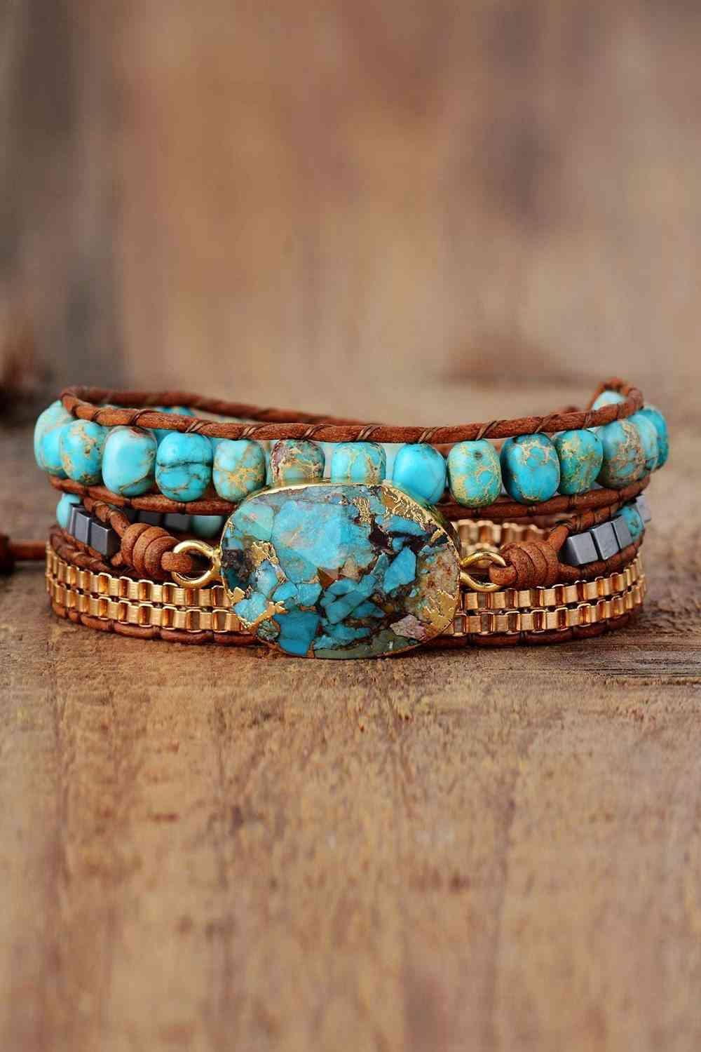 Standout Fashion Handmade Natural Stone Bracelet-MXSTUDIO.COM