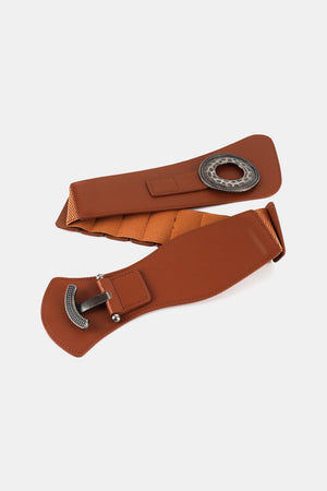 Standout Style Retro Wide Stretch Belt - MXSTUDIO.COM