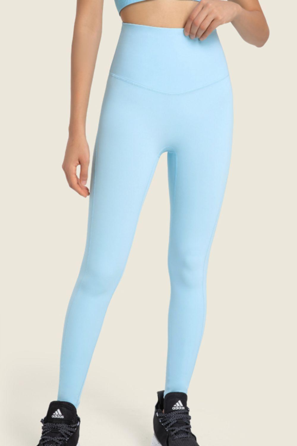 Stay-Put Seamless High-Rise Yoga Leggings - MXSTUDIO.COM