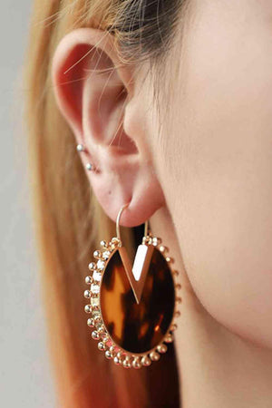 Stride Confidently Alloy Fashion Dangle Earrings-MXSTUDIO.COM