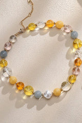 Stun Everyone Multicolored Beads Necklace - MXSTUDIO.COM