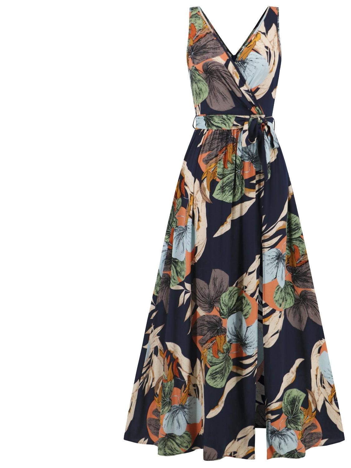 a dress with a floral print on it