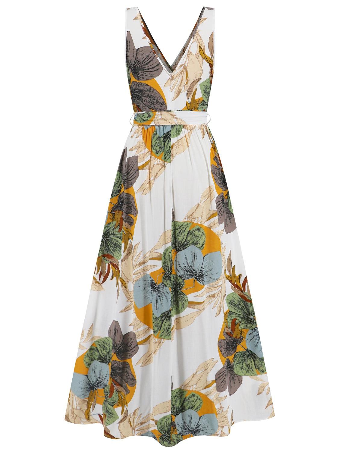 a dress with a floral print on it