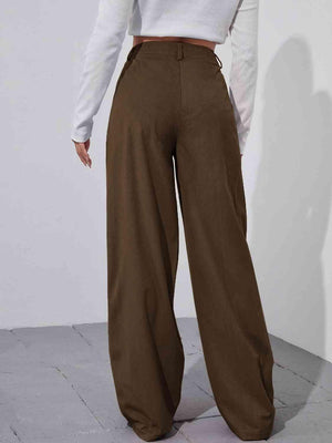 Stylish Getup High Waisted Straight Leg Women's Pants - MXSTUDIO.COM