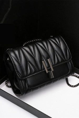 Stylish Versatility Chain Strap Flap Crossbody Bag - MXSTUDIO.COM